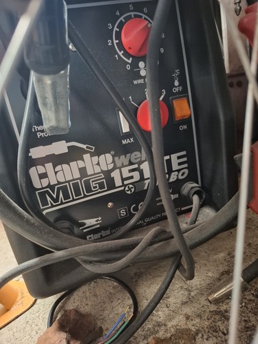 Clarke 151te turbo mig welder