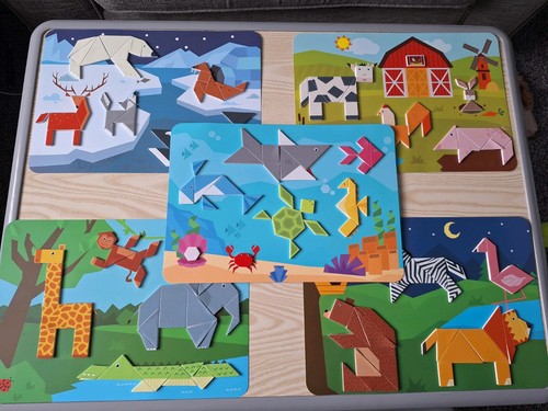 Skillmatics tangram puzzles - puzzles,
