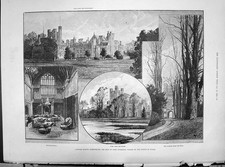 Old 1890 Canford Manor Lord Wimborne Dr. Dollinger Munich Victoria Ho Victorian