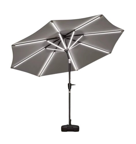 Large 300cm solar led patio - large,