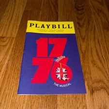 1776 Broadway Playbill Carolee