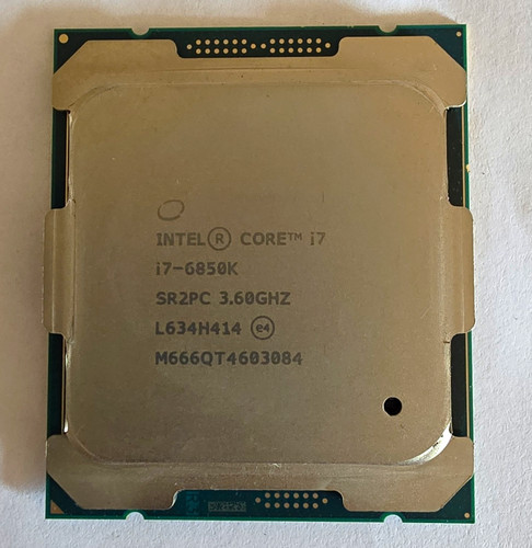 Intel core 6850k - i7-6850k, 6-core