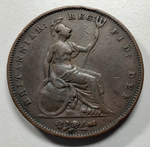 1854 one penny - 1854, 1d