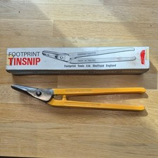 Vintage 14"   'FOOTPRINT  TOOLS' Tin Snips ref  37 - 14 - 350mm