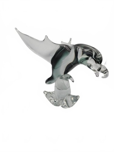 Handcrafted glass bird - handcrafted,
