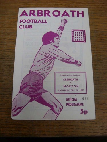 1976 arbroath v - 18/12/1976,