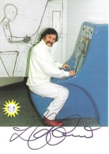 Luigi Colani Designer Autograph Card With Original Autograph