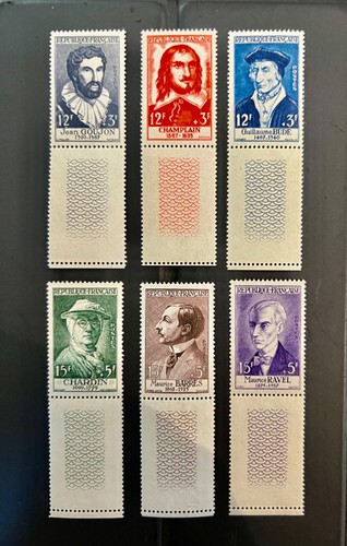 French postage stamps - french,