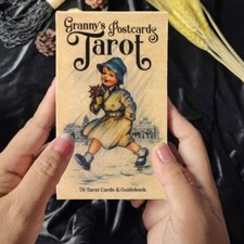 Granny'S Postcards Tarot Cards Oracles Deck Mysterious Divination Board Game