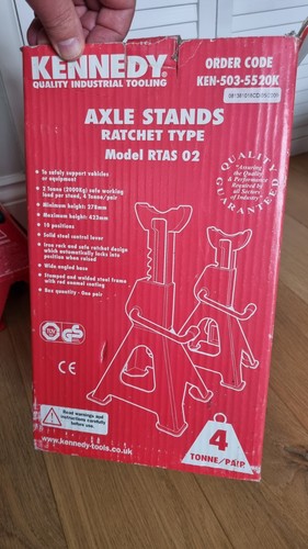 Axle stands ratchet type - stands, rtas
