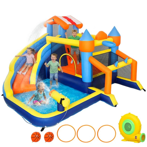 Bouncy castle for - bouncy, kids
