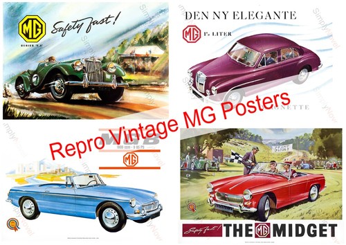 Repro vintage midget - vintage, mg