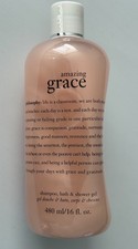 Amazing Grace, Shampoo, Bath & Shower Gel, 480ml by Philosophy (Brand new)