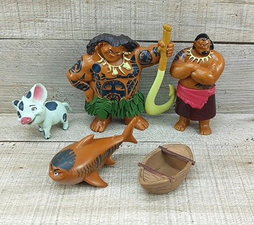Disney moana mini figures - 5,