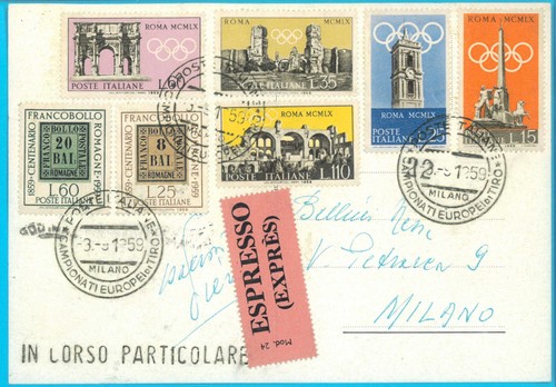 Ai3851 italy postal - italy,