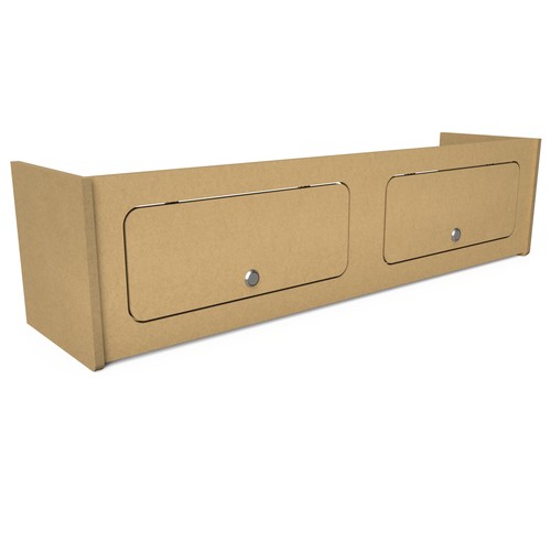 Campervan overhead cabinet - campervan,
