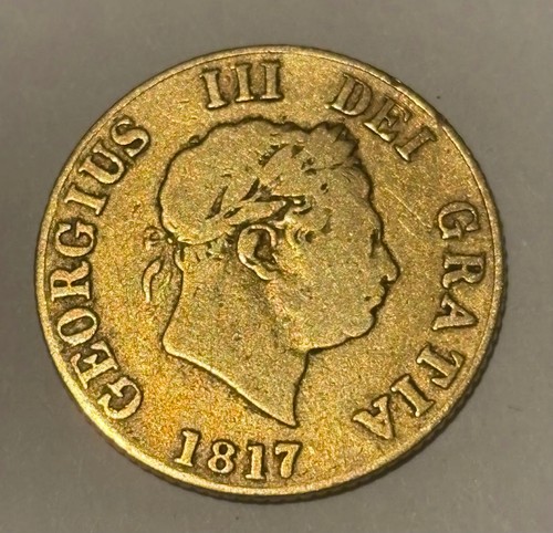 Genuine 1817 king - george, iii