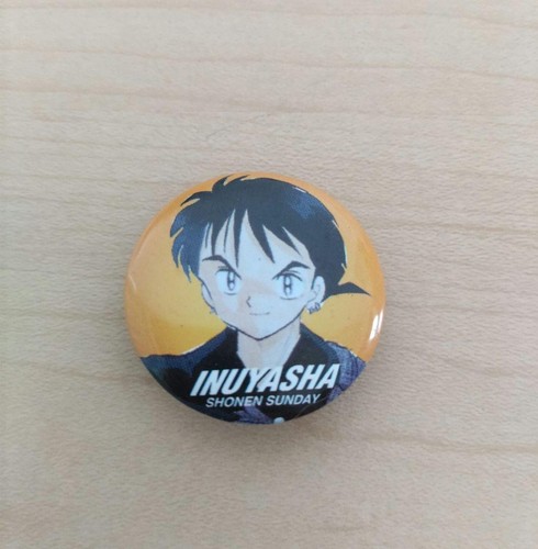 Inuyasha miroku can badge - "inuyasha",