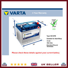 Efb battery fits - efb, mazda