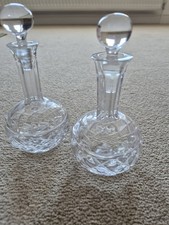 Vintage cut glass small - glass,