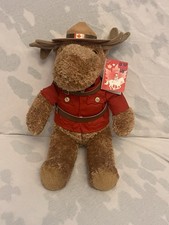 Bnwt sitting moose rcmp grc - moose,