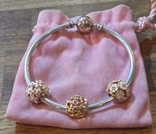 PANDORA Moments Silver Bangle