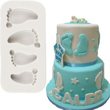 Baby Silicone Fondant Cake