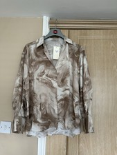 Vera And Lucy Taupe Blouse