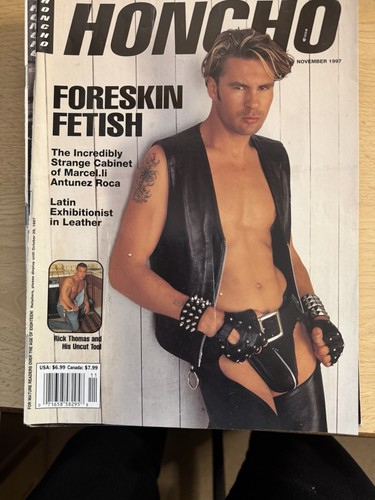 Honcho magazine november - magazine, 1997