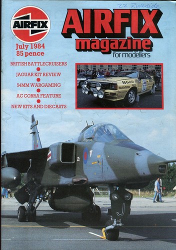 Airfix magazine 1984 july - magazine,