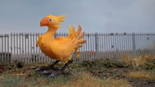 Chocobo for diorama model - for,