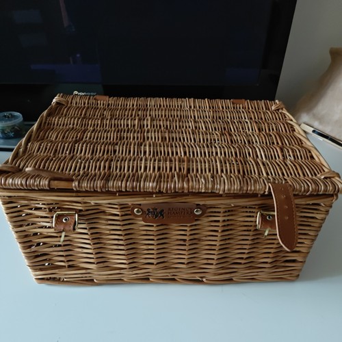 Quality strong wicker hamper - wicker,