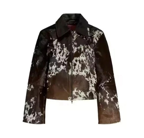 Womens hair cowhide leather - on,