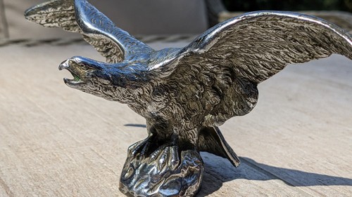 Vintage 1940 1950s metal eagle - vintage, 1940-1950s