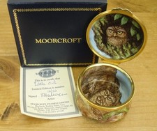 Boxed Ltd Ed Moorcroft Enamels