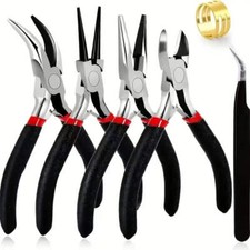 6-Piece Premium Jewelry Pliers