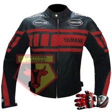 YAMAHA RED & BLACK MOTORBIKE