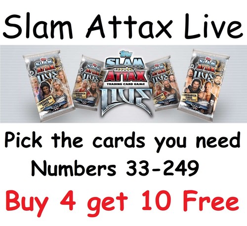 Wwe slam attax live rivals - attax,