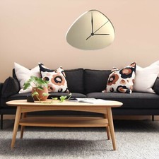 Pebble shaped clocks colour - shaped,