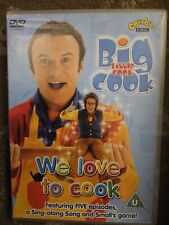 BIG COOK LITTLE COOK WE LOVE TO COOK DVD KIDS 