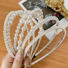 Pearls alice bands headbands - alice,