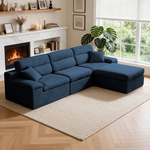 Shaped sofa chaise - l-shaped,