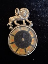 Antique lion sterling silver - antique,