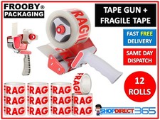 TAPE GUN DISPENSER + 12 HUGE