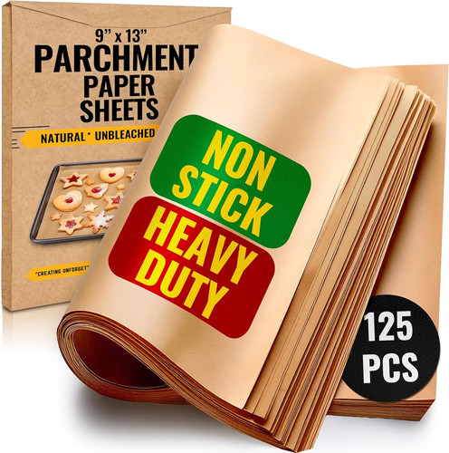 125 pcs 9x13 parchment - 9x13", paper