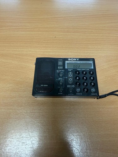 Sony icf sw1 - sony, fm