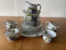 Antique 21 Piece Tea Set