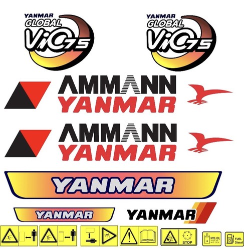 Yanmar vio digger decal - yanmar,