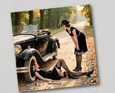 Fridge magnet Pin up Girl