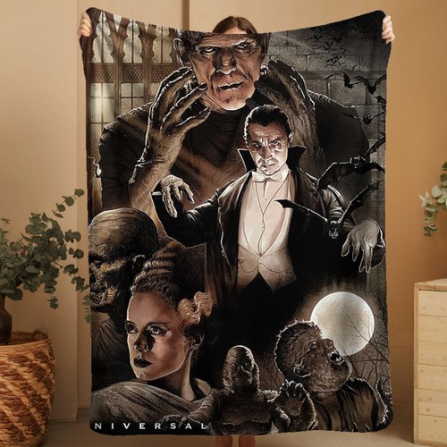 Horror movie blanket - horror,